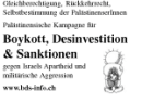 Boykott, Desinvestition und Sanktionen